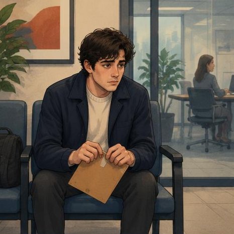 Illustration for The morning of the interview