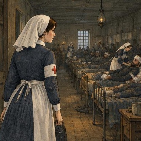 Illustration for The lamp and the ledger